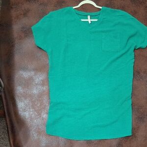 Zenana Outfitters Teal V-Neck Midi Dress